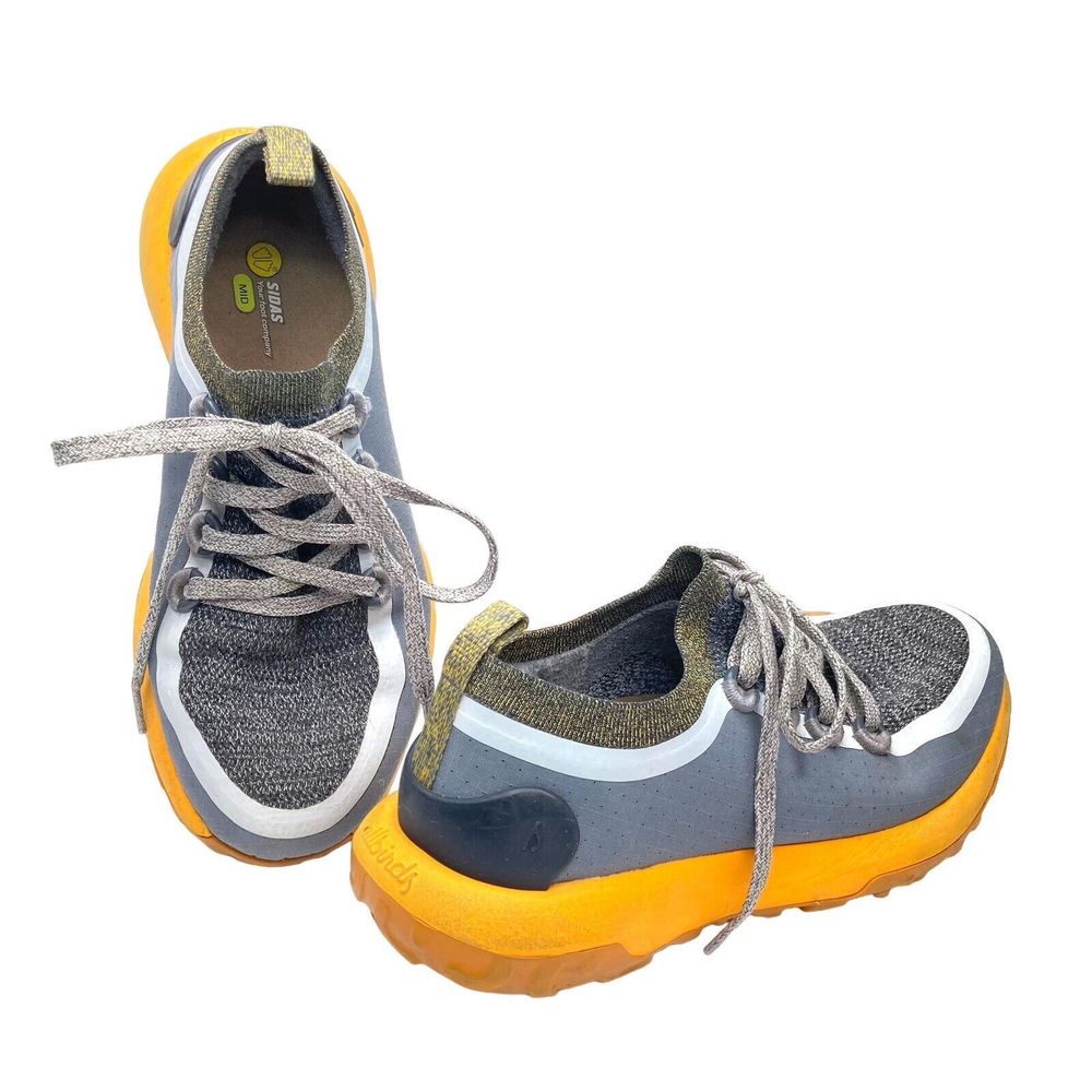 Allbirds Charcoal and Mustard Athletic Shoes